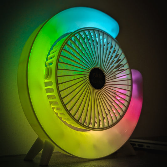 Desktop LED Fan